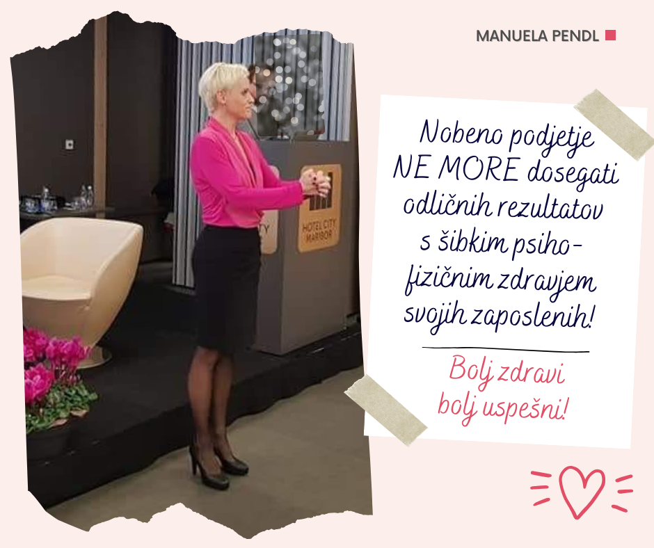 Manuela Pendl – Promocija zdravja na delovnem mestu